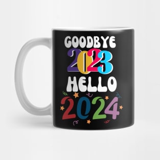 Goodbye 2023, Hello 2024 Mug